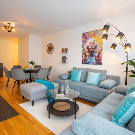 Special Einstein I Apartment Basel, Messe Kleinbasel 10-Star 외부 사진
