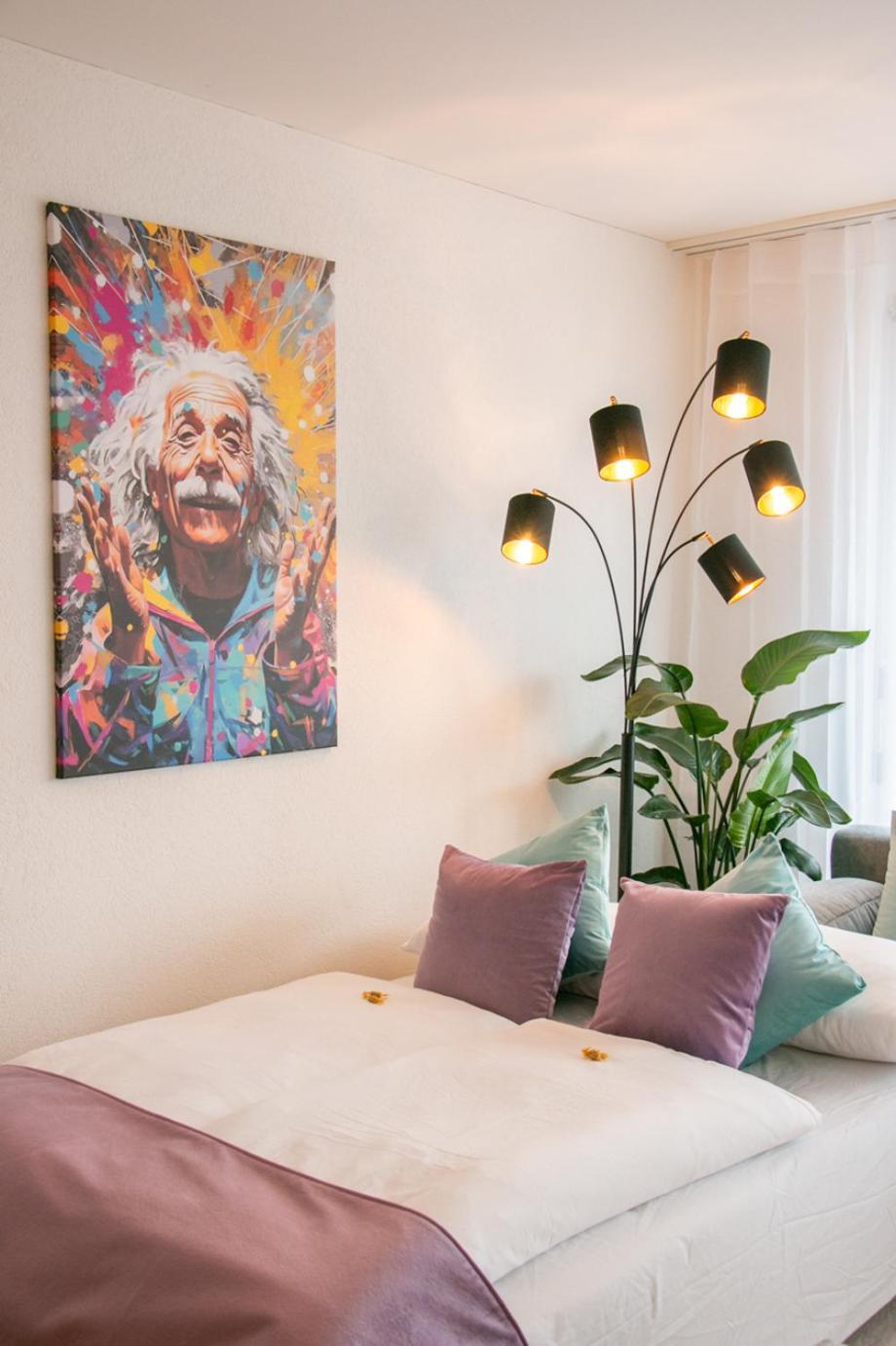 Special Einstein I Apartment Basel, Messe Kleinbasel 10-Star 외부 사진