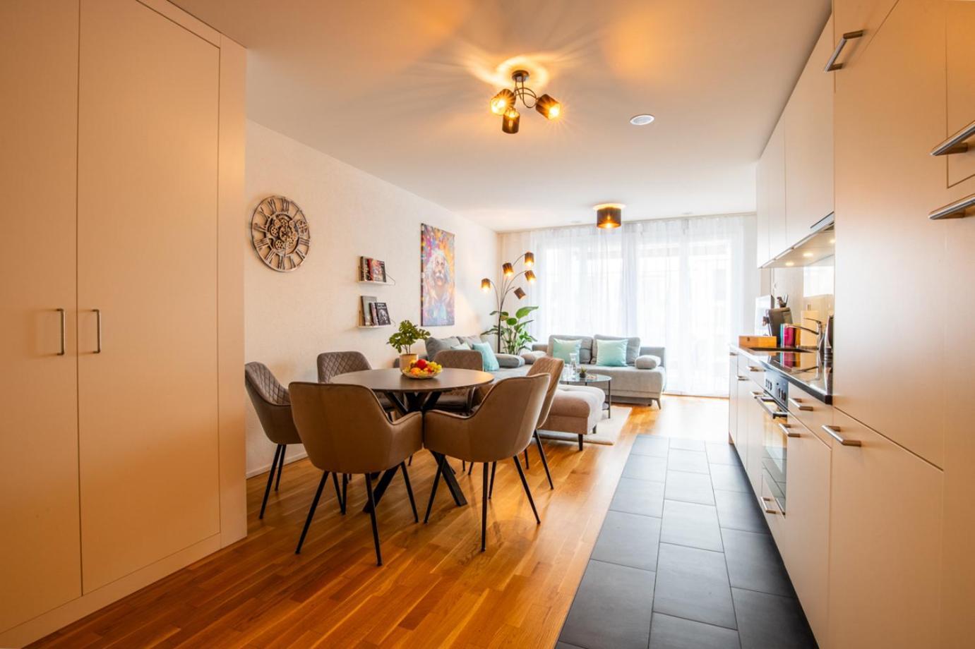 Special Einstein I Apartment Basel, Messe Kleinbasel 10-Star 외부 사진