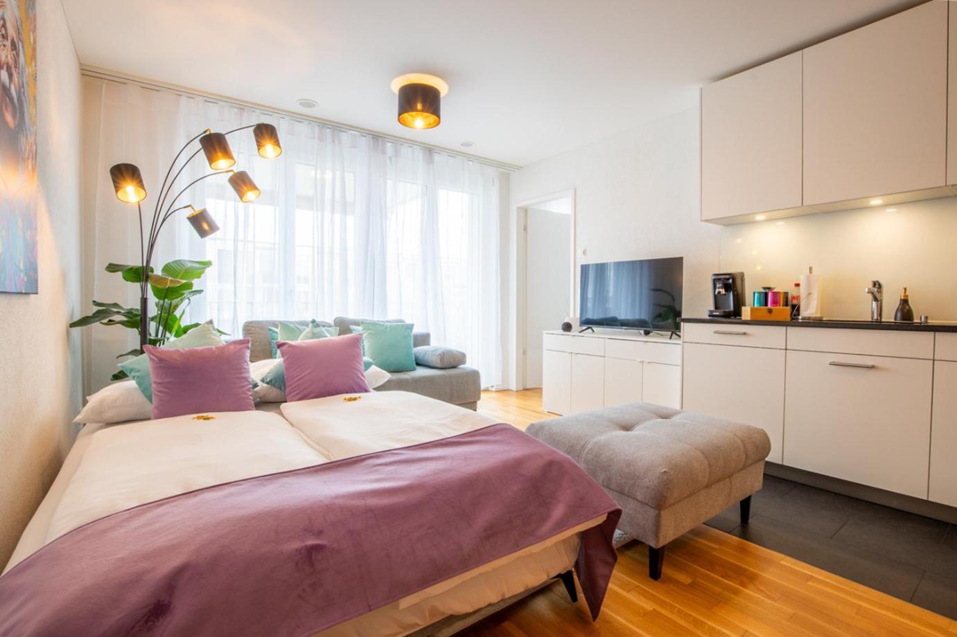 Special Einstein I Apartment Basel, Messe Kleinbasel 10-Star 외부 사진