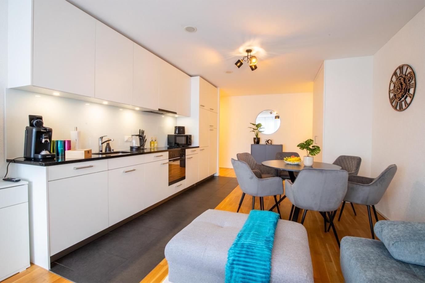 Special Einstein I Apartment Basel, Messe Kleinbasel 10-Star 외부 사진