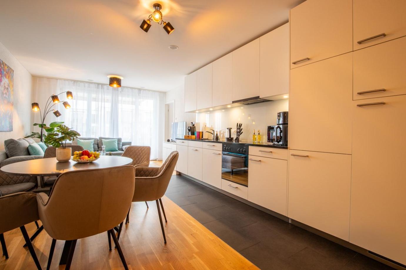 Special Einstein I Apartment Basel, Messe Kleinbasel 10-Star 외부 사진
